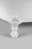 Vrijstaand Bad Regata 175 x 85 cm, Wit, met Witte Pootjes