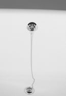 Vrijstaand Bad Regata 175 x 85 cm, Zwart/Wit, met Pootjes