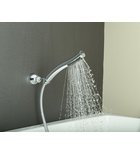 Sapho Handdouche 245 mm ABS Mat Zwart/Chroom