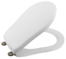 Toiletzitting Retro Softclose, Wit Brons