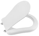 Toiletzitting Retro Soft Close Softclose, Wit