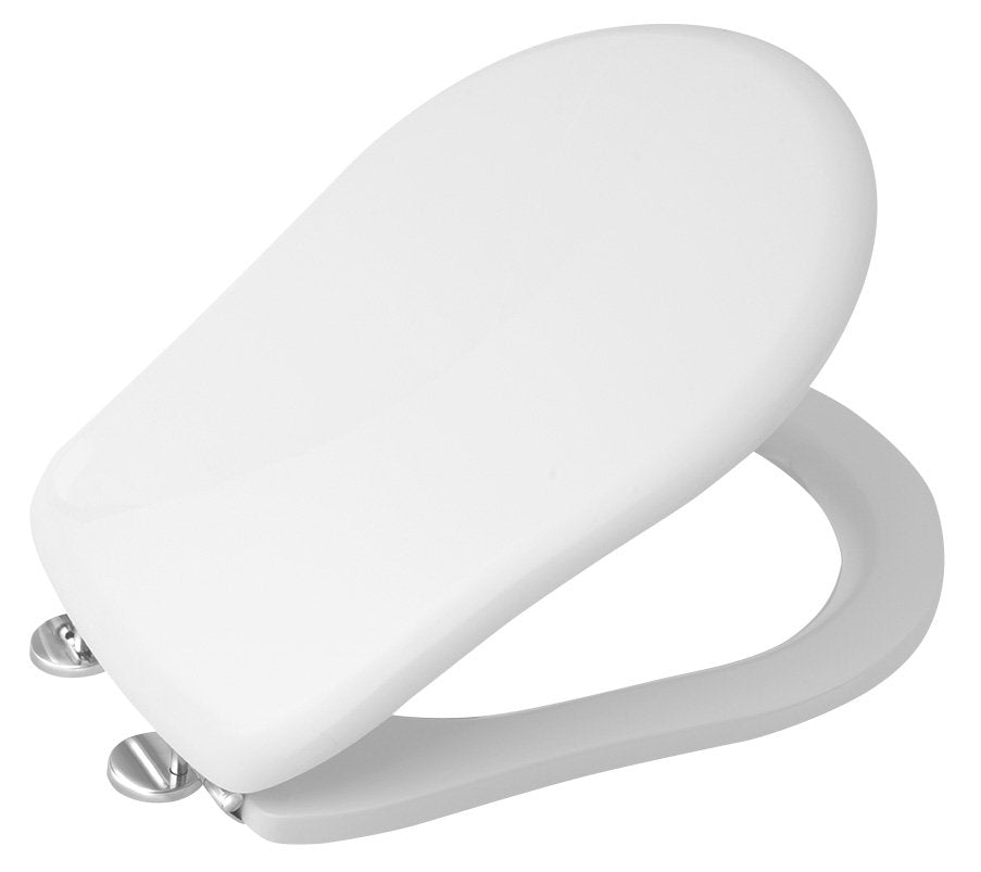 Kerasan Retro Toiletzitting, White/Chrome