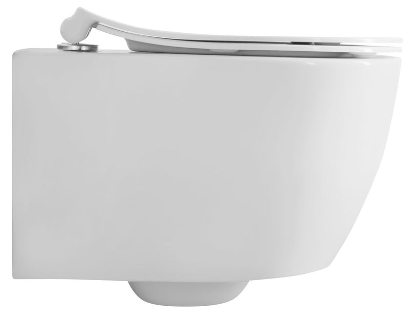 WC SENTIMENTI Rimless wandtoilet met Schwab inbouwsysteem wit