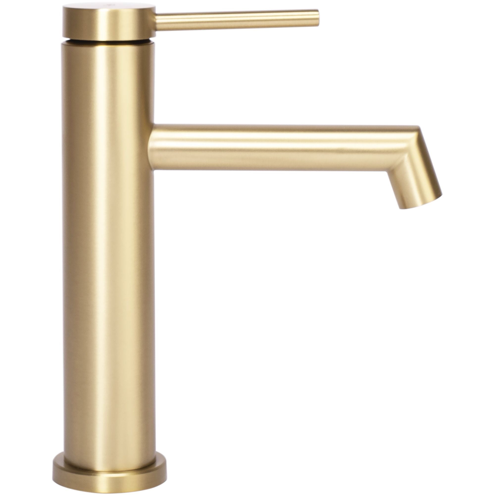 Wastafelkraan Rea Foss Gold Brush Low