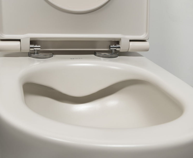 INFINITY Rimless Hangend Toilet 36,5x53cm Ivoor