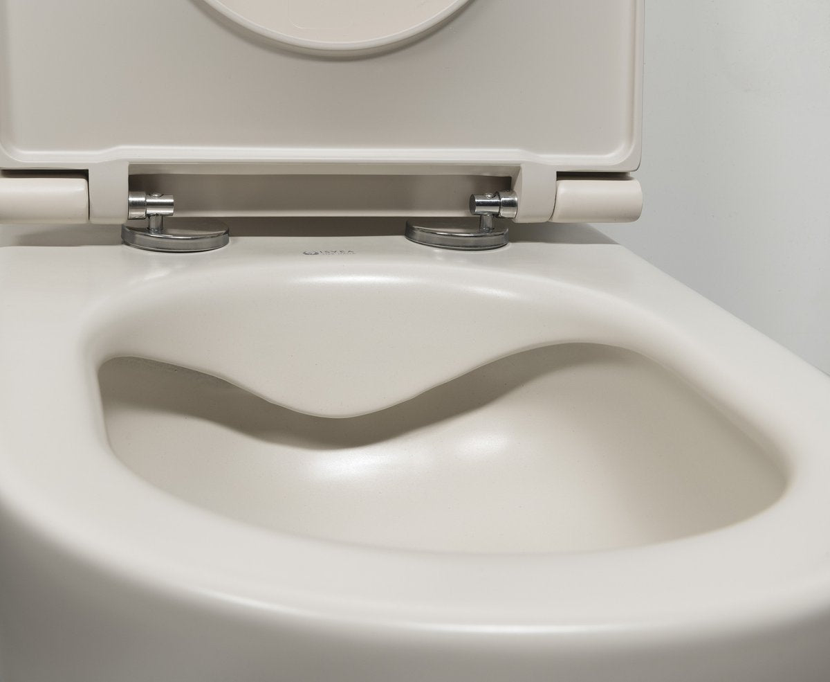 Wandtoilet Infinity 36,5X53Cm Ivoor Randloos