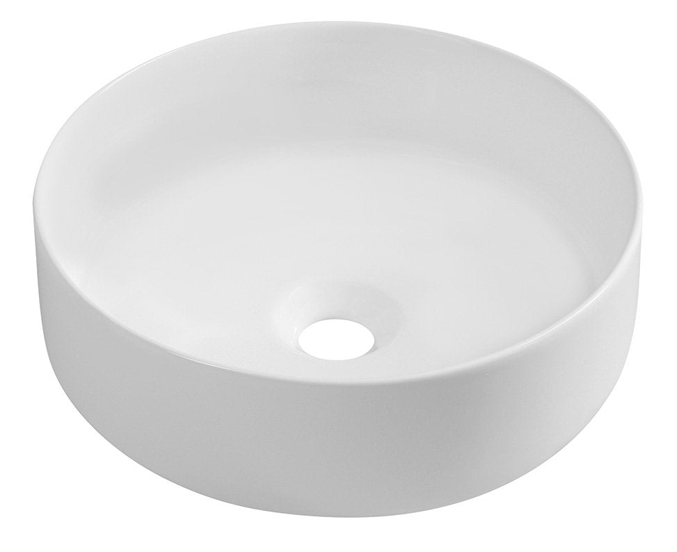 Infinity Waskom 36 cm Rond Mat Wit