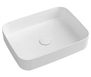 Isvea Infinity Rechthoekig Waskom 50x36 Cm Mat Wit Keramiek