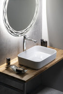 Isvea Infinity Rechthoekig Waskom 50x36 Cm Wit Keramiek