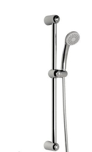 Aqualine Glijstang met Handdoucheset 60 cm Chroom