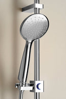 Glijstang set inclusief handdouche en doucheslang 805mm