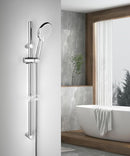 Massage Handdouche 3 Douchestanden + Sproeistand Dia 12cm Chroom