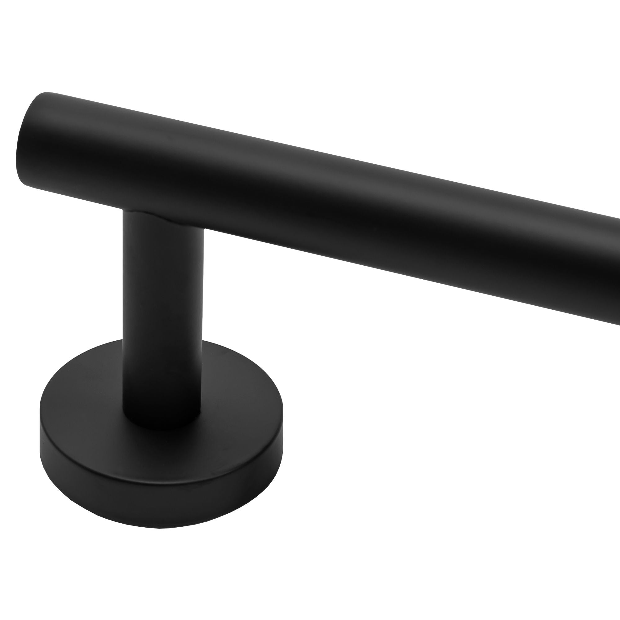 Zwart zwart 322232c Leo badkamerhanger