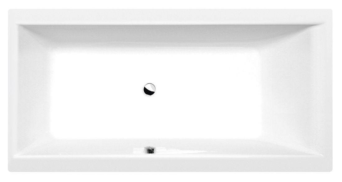 Polysan Cleo Rechthoekig Ligbad 180x90 cm Wit afbeelding 1