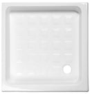 Retro keramische douchebak vierkant 90x90x20