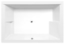 Polysan Dupla Tweepersoons Rechthoekig Ligbad 180x120 cm Wit afbeelding 1