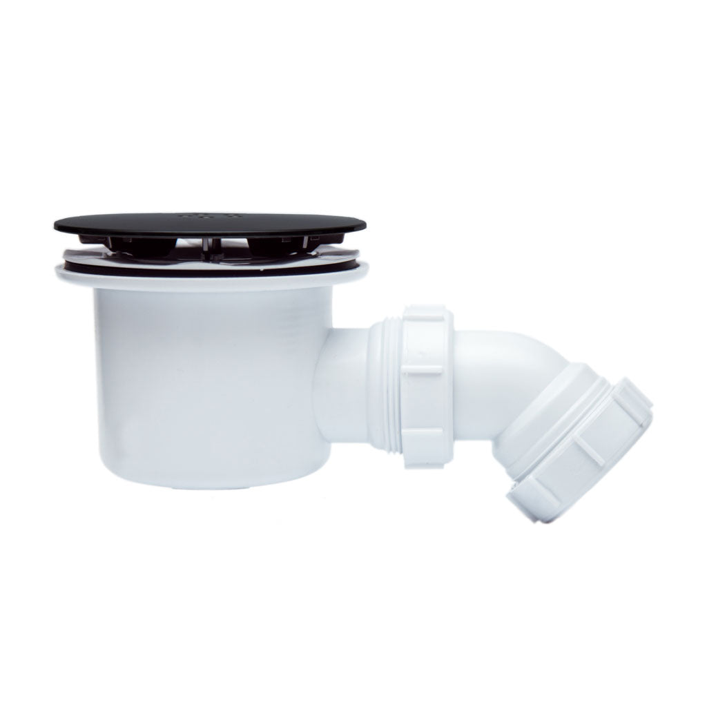 Eastbrook 90 mm fast flow douchebaksifon - mat zwart