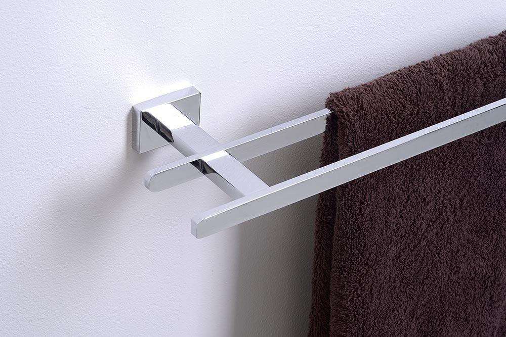 APOLLO Dubbel Handdoekrek Chroom 55 cm