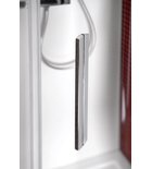 Polysan Lucis Line Nis-Schuifdeur 100 cm Helder Glas Chroom