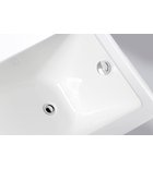 Aqualine Doubrava Rechthoekig Ligbad 170x70 cm Wit afbeelding 2