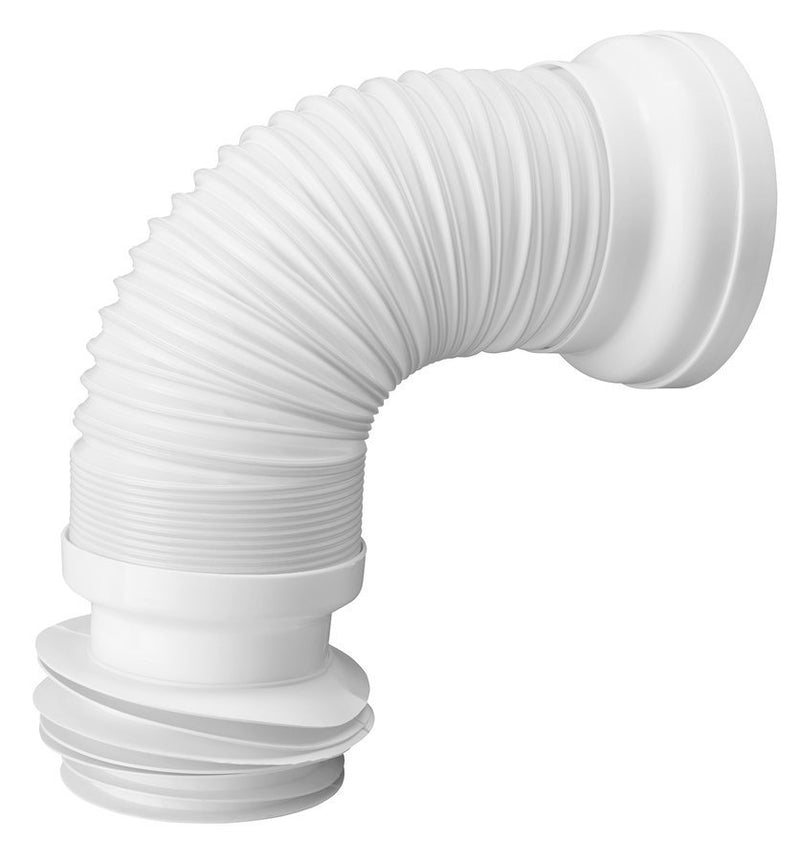 WISA Flexifon Afvoer Inbouw Flexibel Universeel 2x 110mm Aansluitdiameter 300 650mm Lengte Kunststof Zwart 5 23166