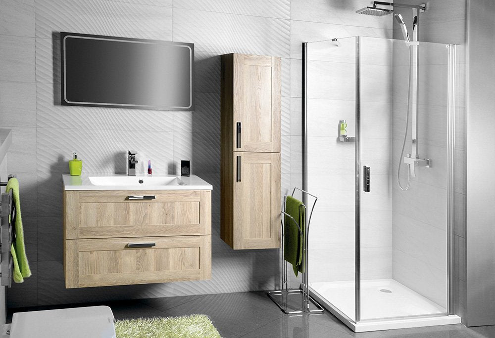 Sapho Slim Keramische Meubel Wastafel 90x46,5cm Wit