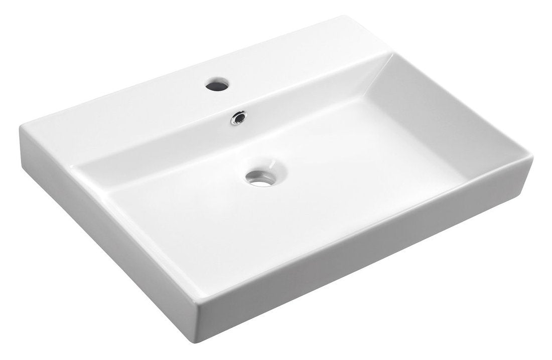 Keramische meubel wastafel Kare 70x45cm