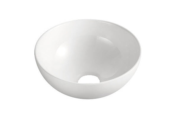 Productafbeelding – Luna waskom rond 32,5 x 14 cm keramiek glans wit