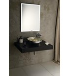 Detailweergave Sapho Luminar badkamerspiegel Chroom