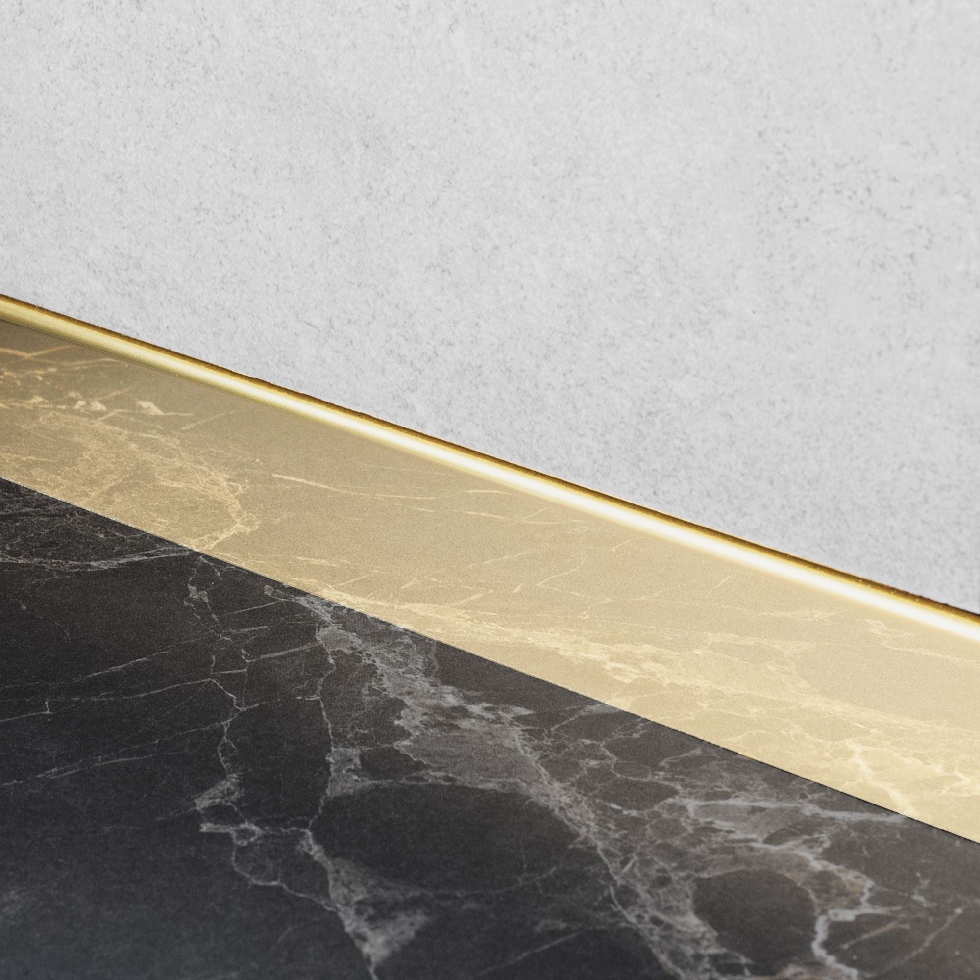 Douchebak profiel 120cm Gold
