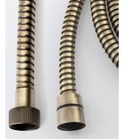 Sapho POWERFLEX metalenen doucheslang 175 cm Brons