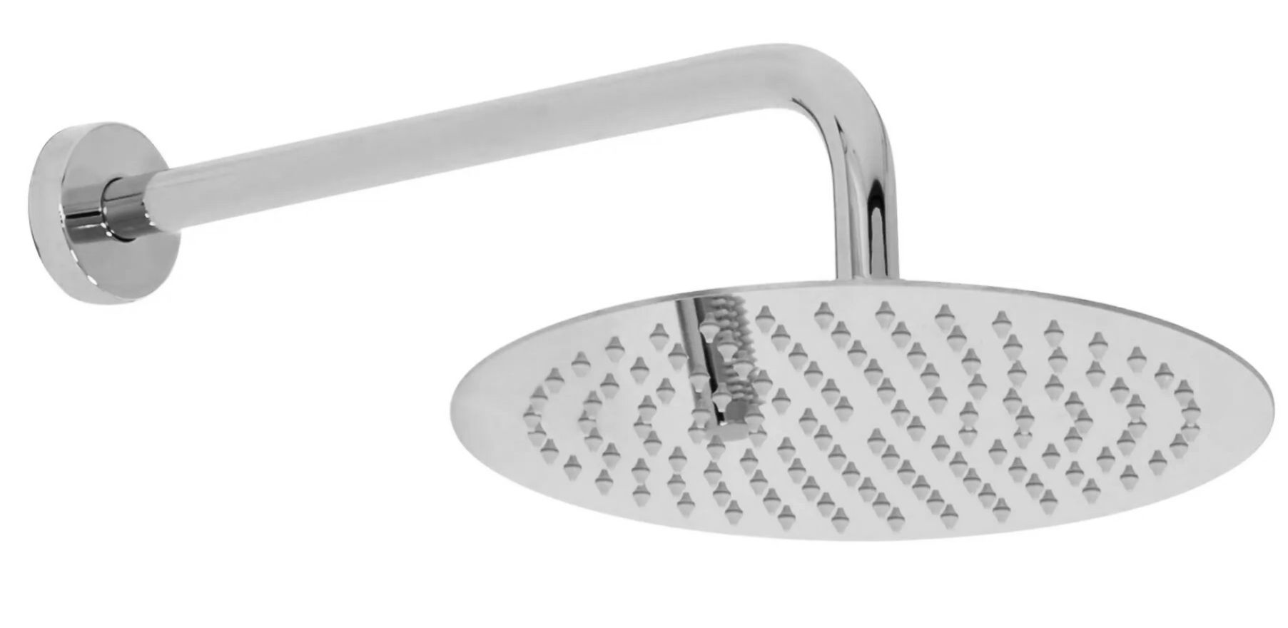 Rea Lungo inbouw doucheset Chroom detail van hoofddouche en handdouche