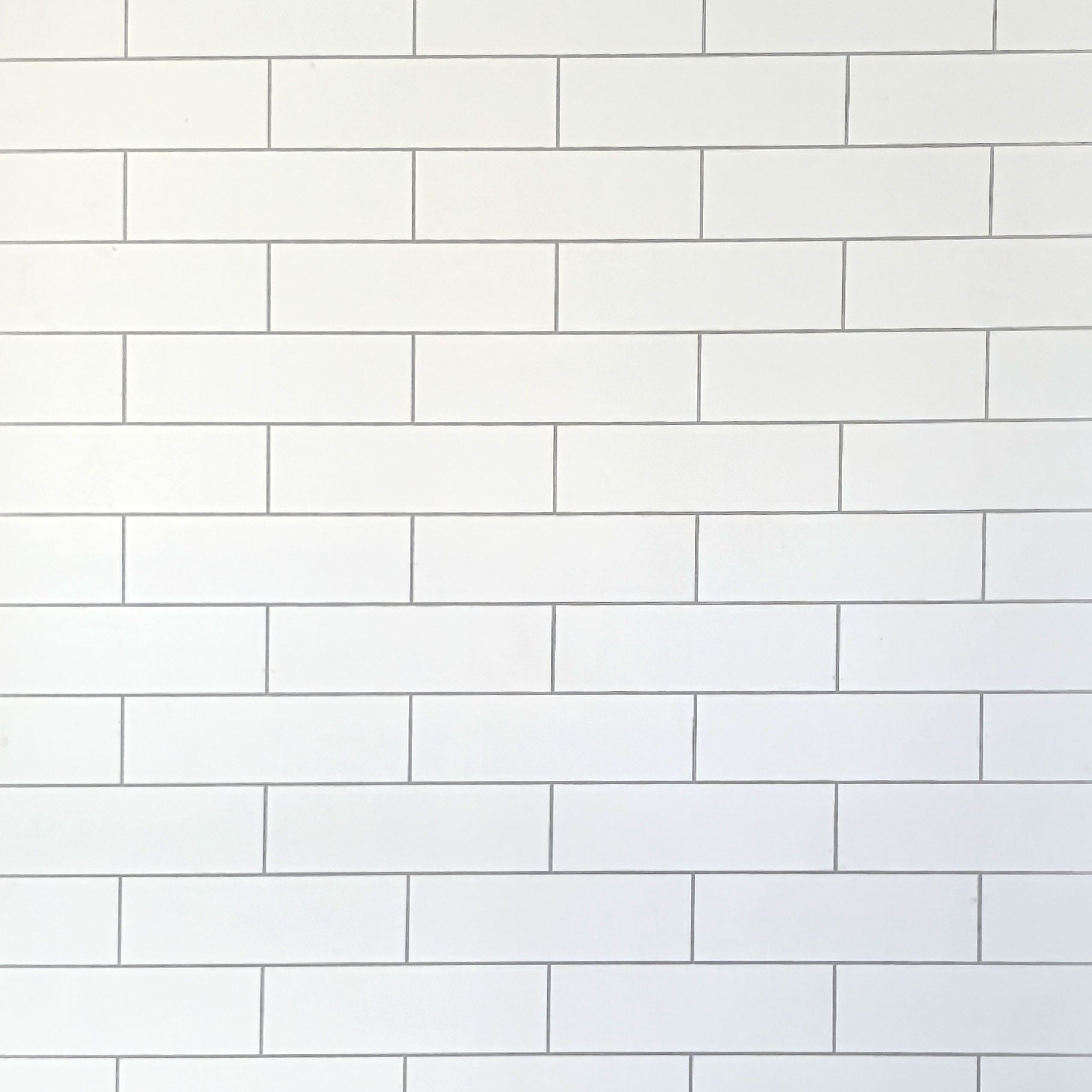 Eastbrook PVC Wandpaneel Satin 100x240 cm Witte metro tegellook