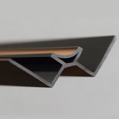 Eastbrook PVC Binnenhoekprofiel Zwart