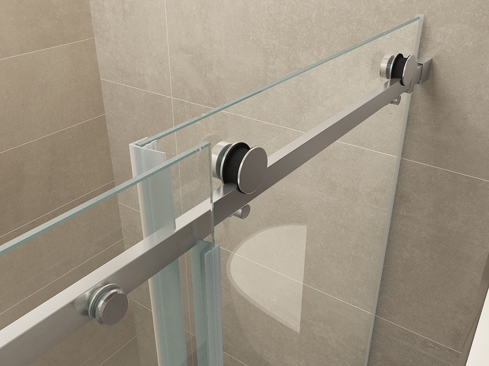 Wiesbaden Slide nis schuifdeur 1100 x 2000 x 8 mm nano helder glas/chroom
