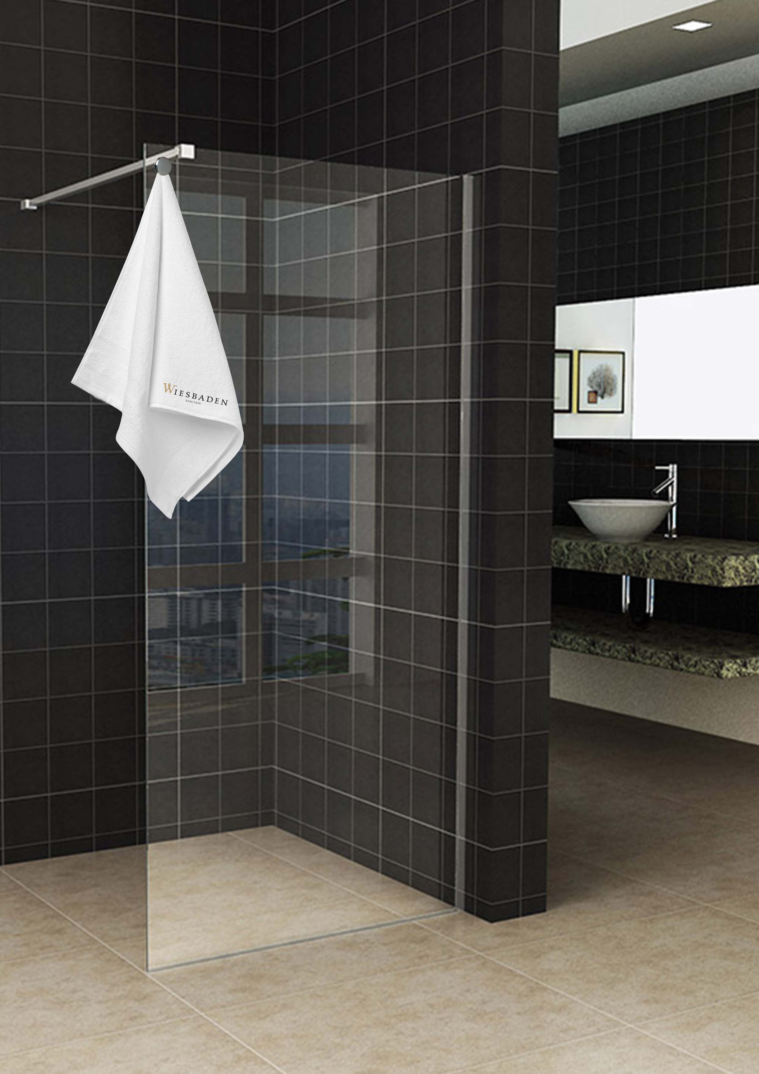 Wiesbaden Sita Inloopdouche 80x200 Chroom