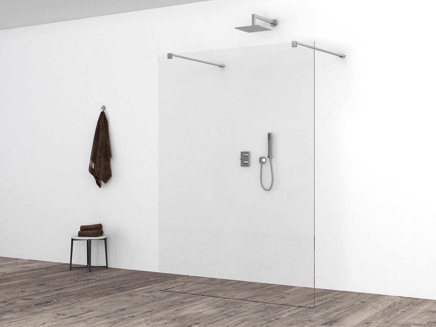 Wiesbaden Slim Inloopdouche 120x200