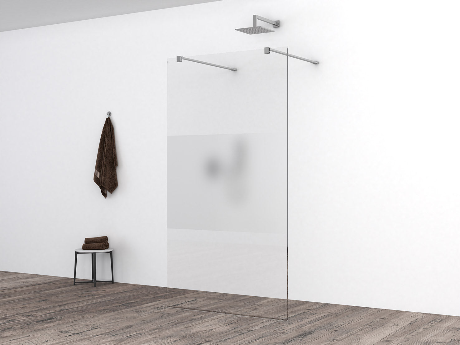 Wiesbaden Slim Inloopdouche 110x200