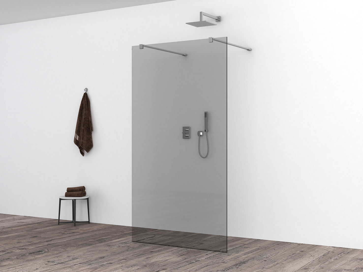 Wiesbaden Slim Inloopdouche 110x200