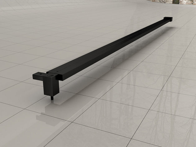 Wiesbaden Horizon stabilisatiestang 120 cm voor nisdeur mat zwart (oud model)