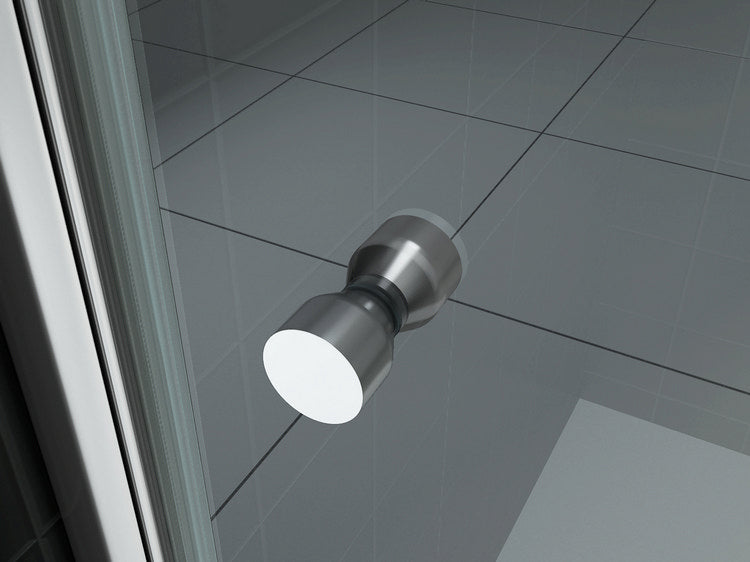 Wiesbaden Between nisdeur 600 x 2000 x 8 mm nano helder glas/chroom