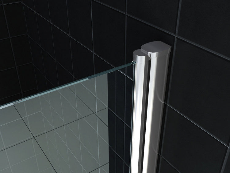 Wiesbaden Between nisdeur 600 x 2000 x 8 mm nano helder glas/chroom