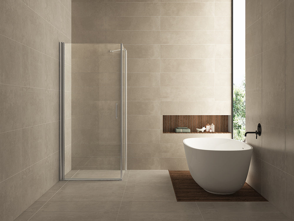 Wiesbaden Salone Douchedeur 100x100 Chroom