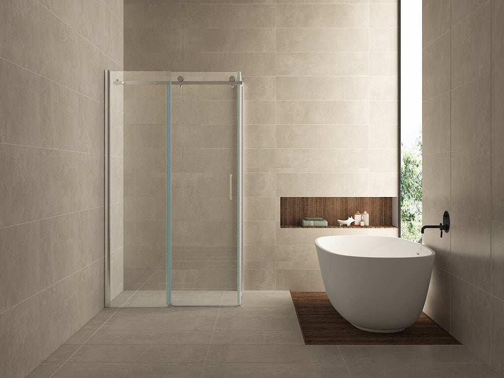 Wiesbaden Pared Douchedeur 120x90 Chroom