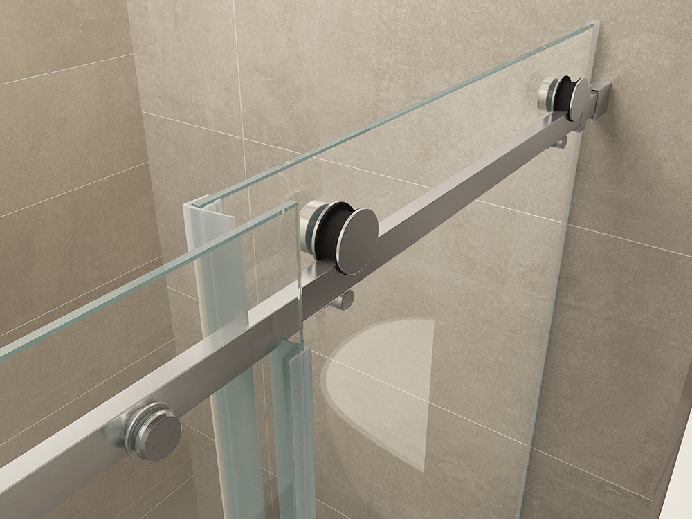 Wiesbaden Slide nis schuifdeur 1100 x 2000 x 8 mm nano helder glas/chroom