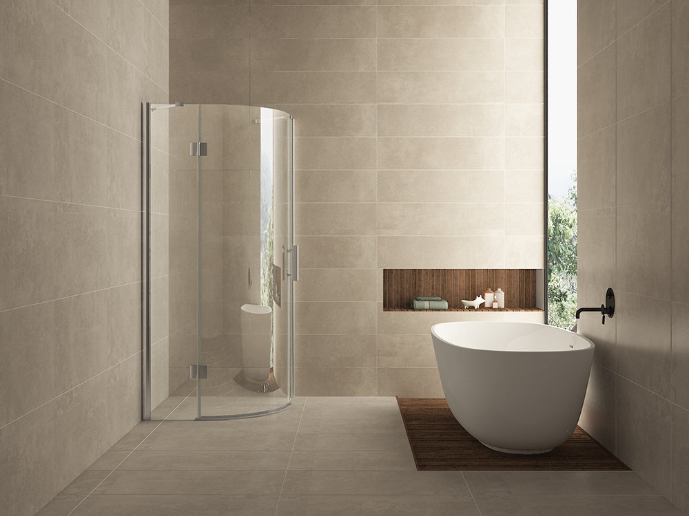 Wiesbaden Curf Douchedeur 90x90 Chroom