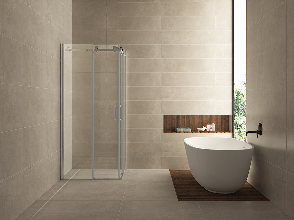 Wiesbaden Entra Douchecabine Hoekinstap 90x90 Chroom