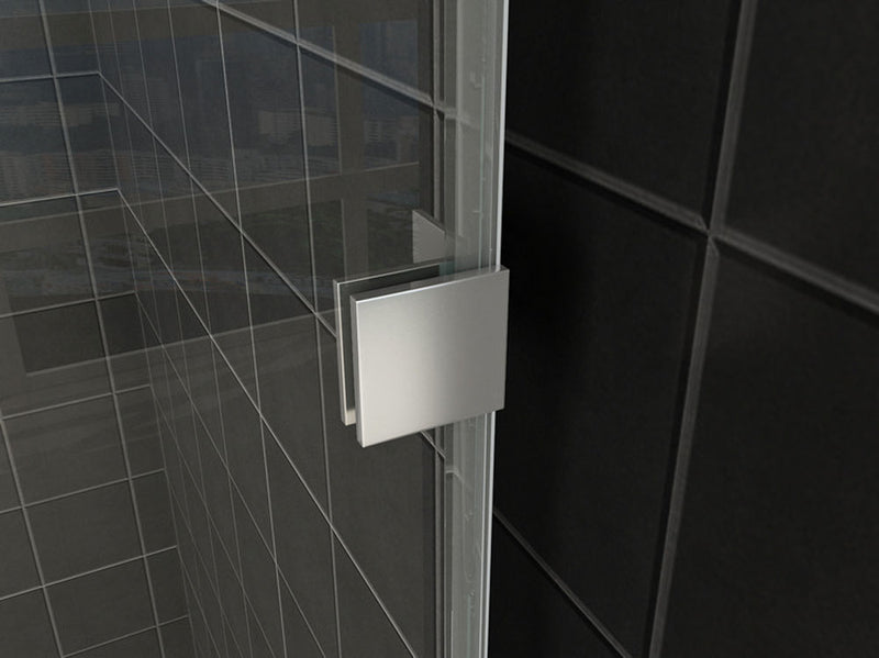 Less inloopdouche 700 x 2000 x 8 mm nano helder glas/chroom