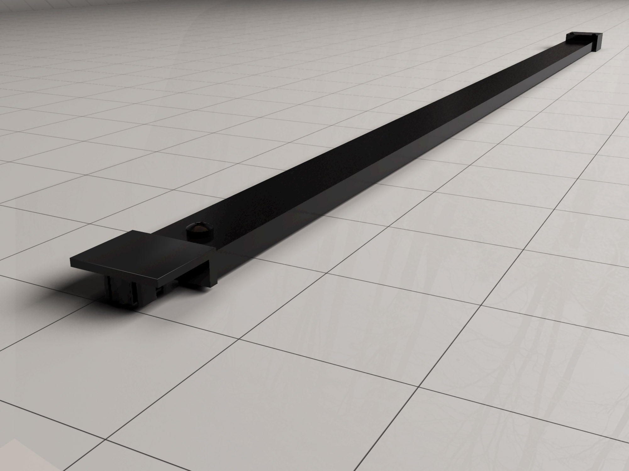 Wiesbaden Maaz Stabilisatiestang 120 cm Mat Zwart