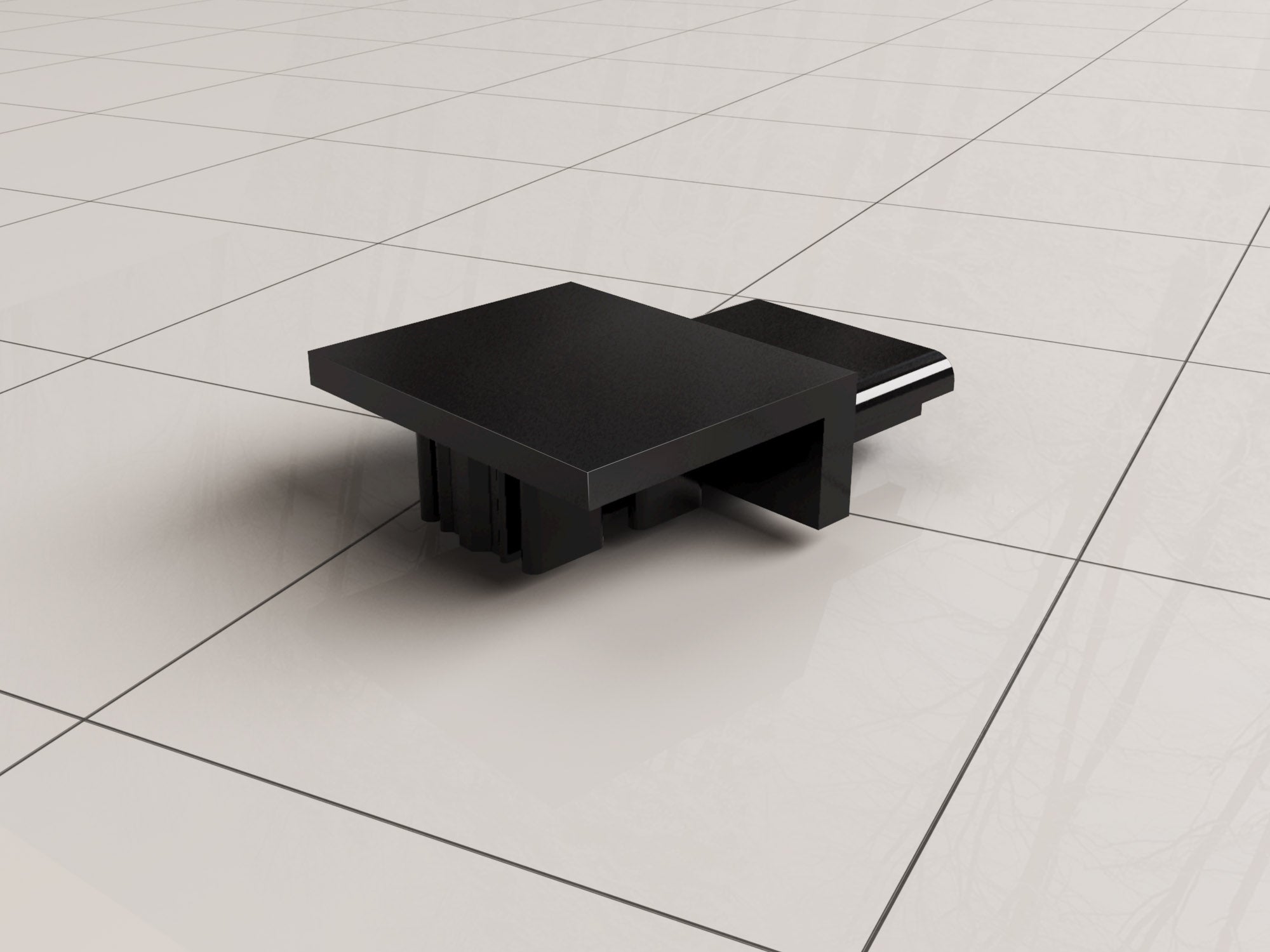 Wiesbaden Maaz stabilisatiestang 120 cm mat zwart